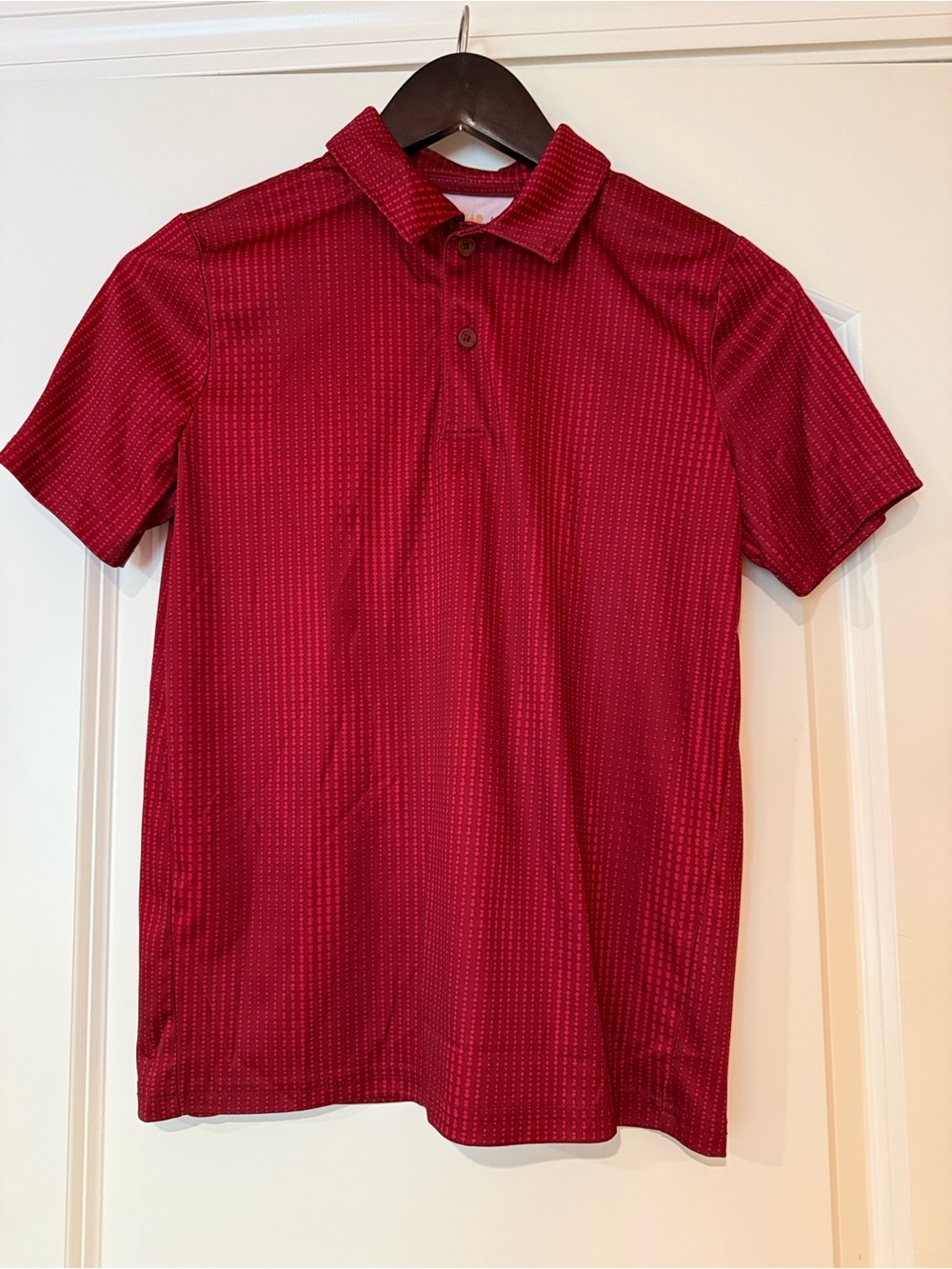 Tek Gear Red Short-Sleeve Polo Shirt - Youth - Like New- Boy’s Size L 14/16